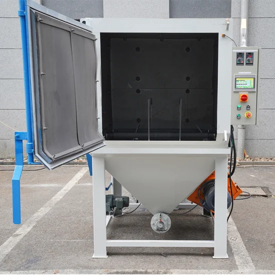 Auto Wheel Shot Blaster Automatic Shot Blasting Machine for Car Rims